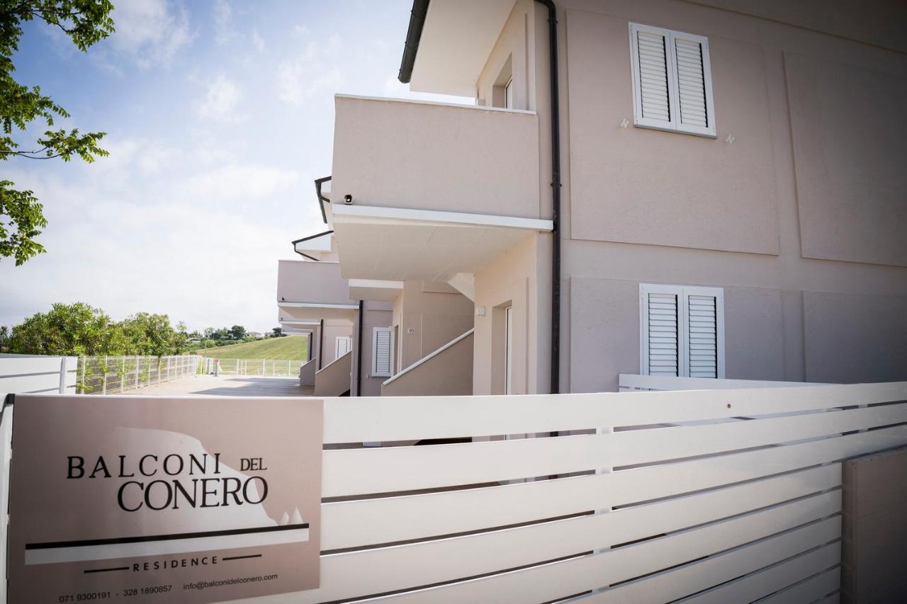 Balconi Del Conero Aparthotel Numana Luaran gambar